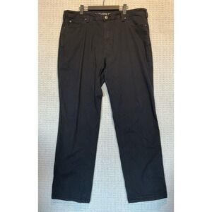 Duluth Trading Black Fire Hose Flex Jeans‎ Relaxed For 42x34